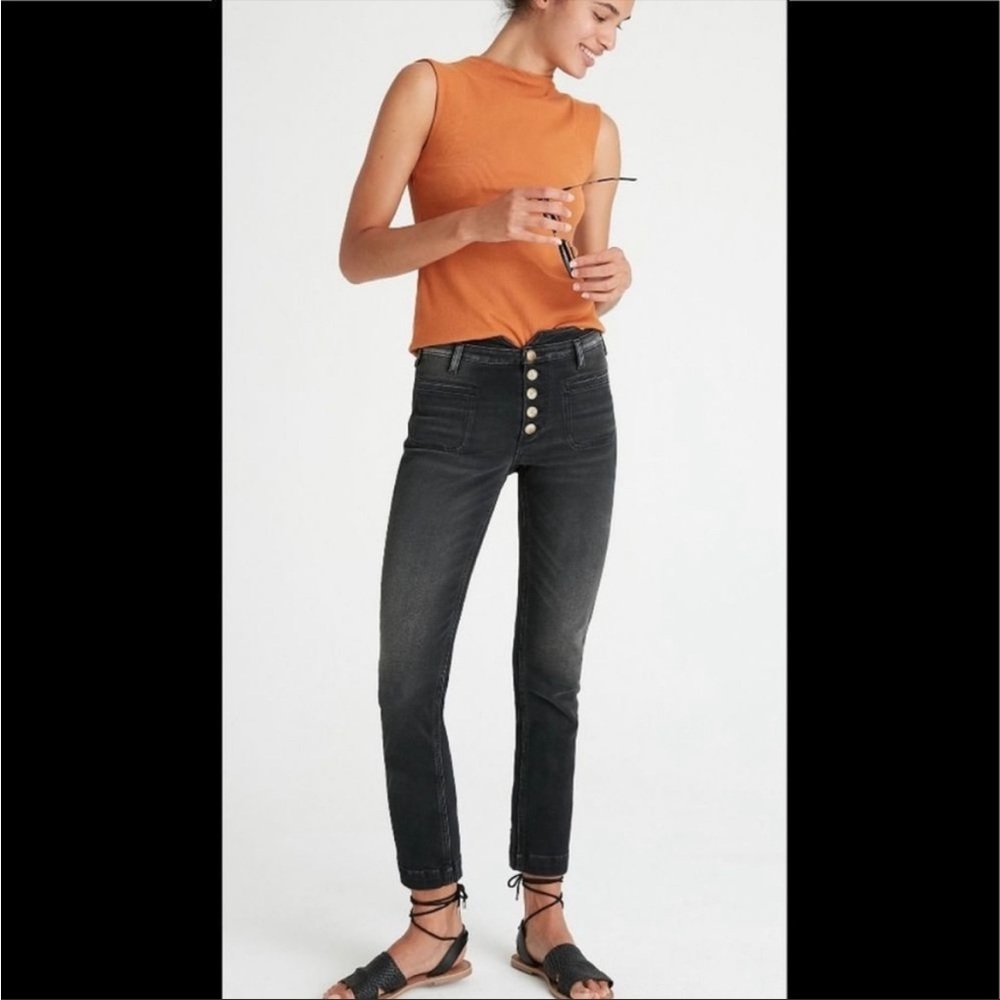 Pilcro and the Letterpress High-Rise slim Sz 26 Tall